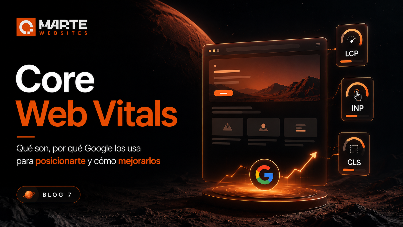 Core Web Vitals: métricas de rendimiento web de Google
