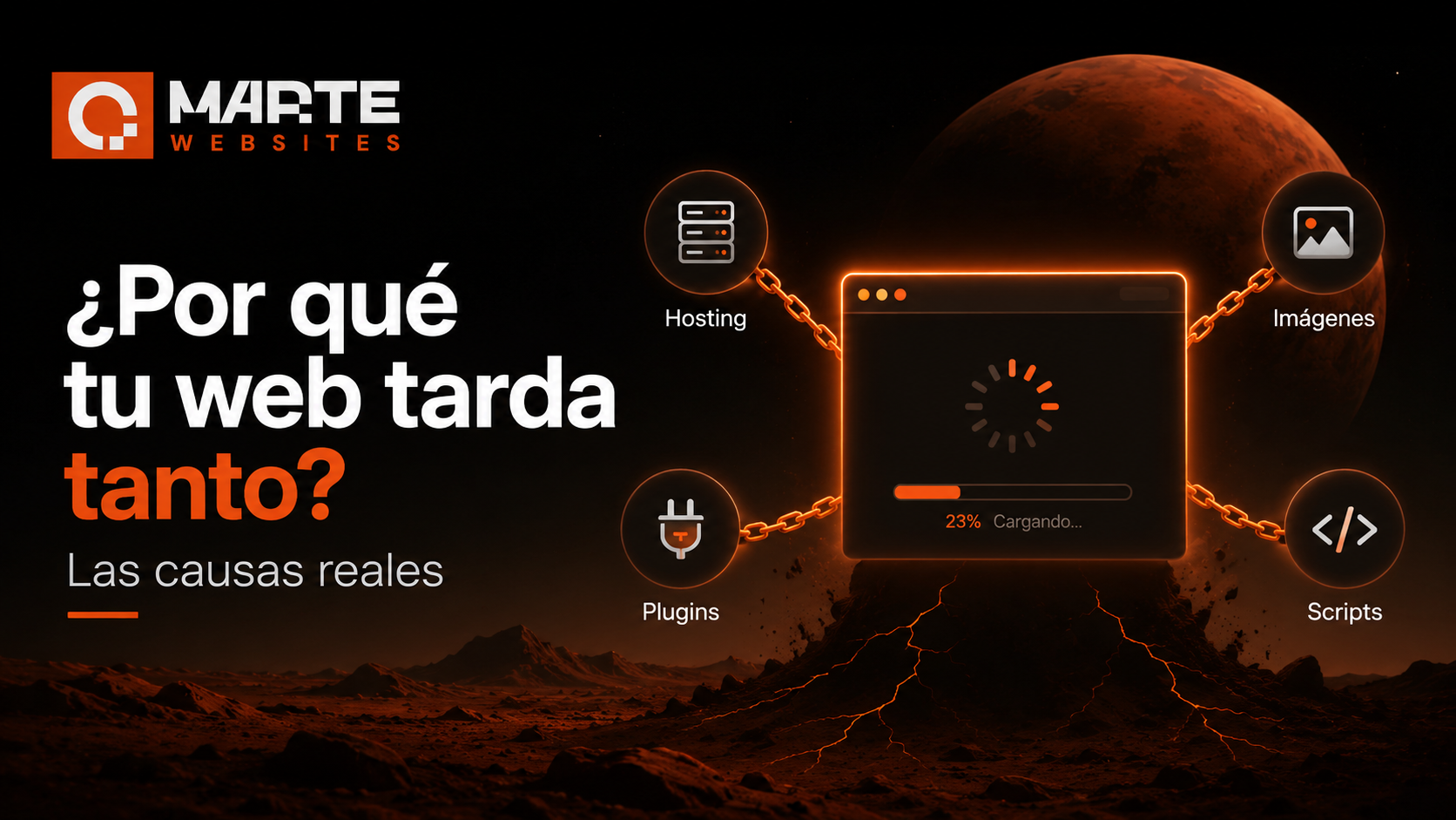 Por qué mi web tarda en cargar
