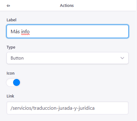link in Spanish
