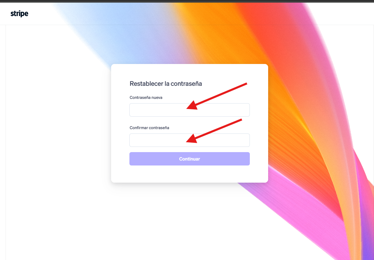 Save or Reset password button visible to click